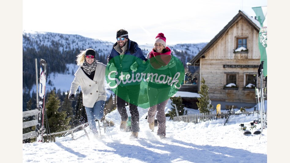 Winterspaß bei der Kleinlachtalhütte | © STG | Tom Lamm