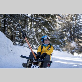 Bergaufrodeln auf der Tonnerhütte | © STG | Tom Lamm