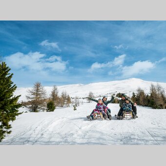 Rodelspaß am Zirbitzkogel | © Region Murau | Susanne Einzenberger