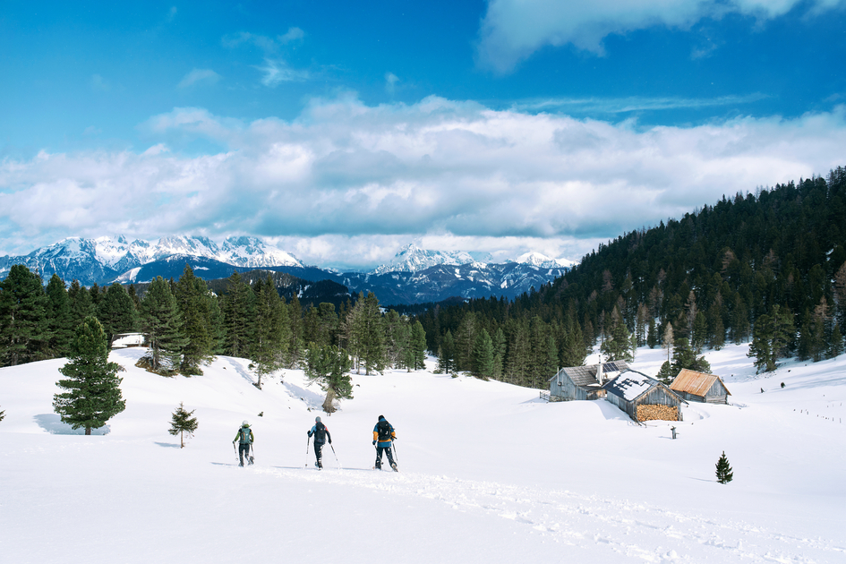 Snowshoe hikers in Hohentauern | © Erlebnisregion Murtal | Robert Maybach