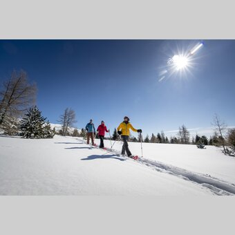 Schneeschuhwandern bei der Tonnerhütte am Zirbitzkogel | © STG | Tom Lamm
