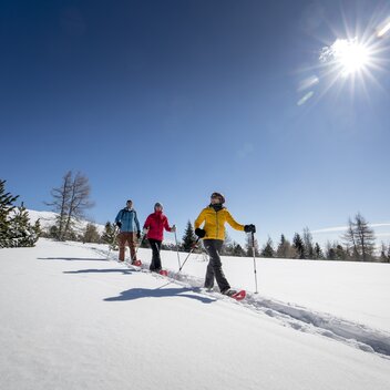 Schneeschuhwandern bei der Tonnerhütte am Zirbitzkogel | © STG | Tom Lamm
