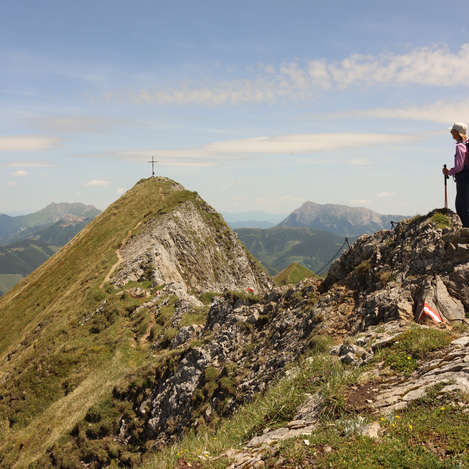 4. Etappe: Gipfel Zeiritzkampel | © WEGES