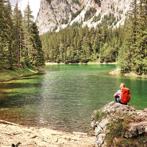 7. Etappe: Rast beim Grünen See | © WEGES