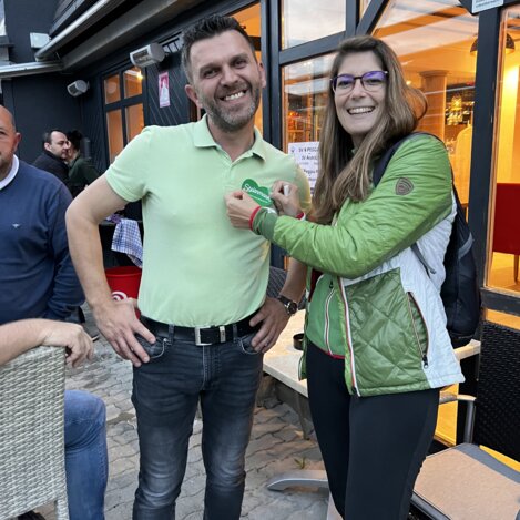 Herzbotschafter entlang des Wegs. | © STG | Sarah Valda