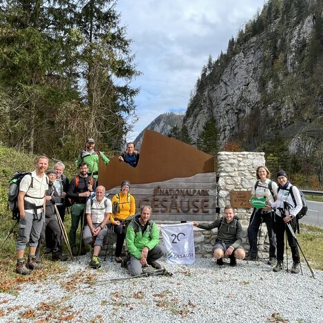 Endlich angekommen im Nationalpark Gesäuse.  | © STG | Annette Krenkl