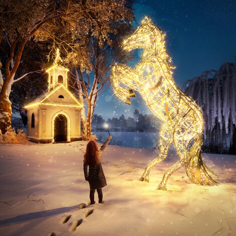 LUMAGICA verzaubert auch heuer wieder kleine und große Gäste.  | © MK Illumination Lumagica GmbH