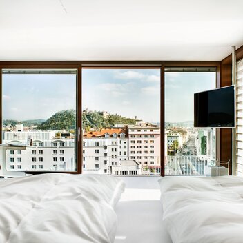 Traumhafte Aussicht - Loft Hotel Daniel | © Florian Weitzer Hotels und Restaurants | Florian Weitzer Hotels und Restaurants