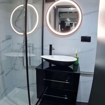 Badezimmer im Tiny House | © Sandra Ringhofer Tiny House | Sandra Ringhofer