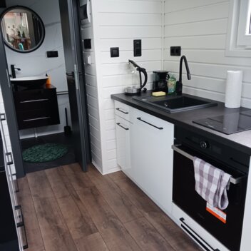 Gut gekocht im Tiny House | © Tiny House | Sandra Ringhofer