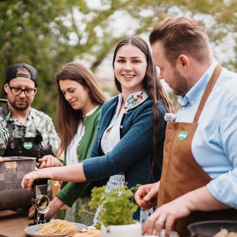 Im Kochstudio | © STG | Michaela Lorber