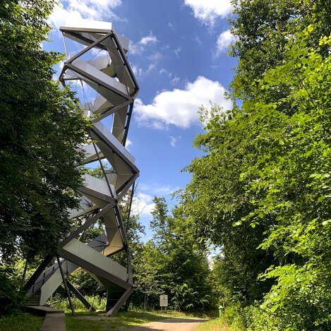 Weinland Steiermark Radtour, Murturm bei Gosdorf | © Steiermark Tourismus / Martin Kubanek