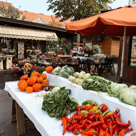 Bauernmarkt in Graz | © STG | Sarah Valda