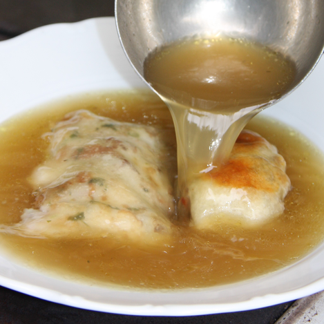 Gebackener und gekochter Brotstrudel | © Österreichisches Freilichtmuseum / UMJ | © Österreichisches Freilichtmuseum / UMJ