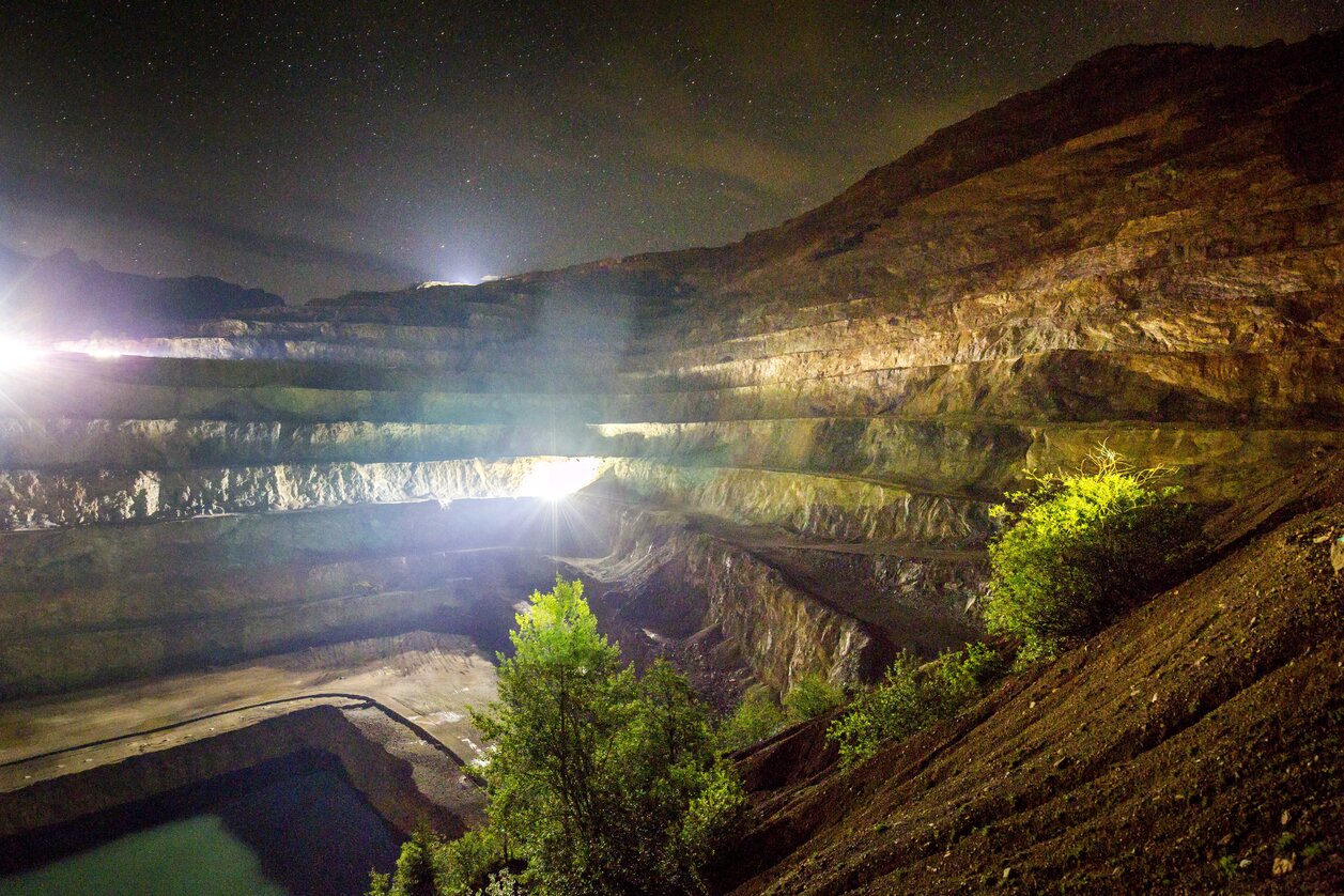 Erzberg Nacht | © VA Erzberg | August Zöbl | © VA Erzberg