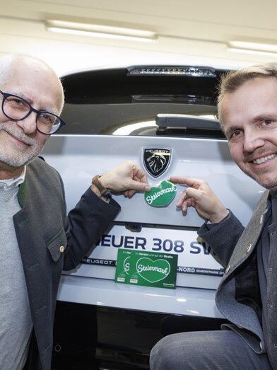 Das Grüne Herz gibt’s ab sofort beim Auto- und Zweiradkauf dazu . | © STG | Erwin Scheriau