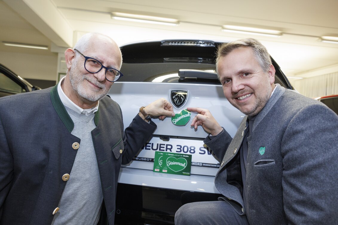 Das Grüne Herz gibt’s ab sofort beim Auto- und Zweiradkauf dazu . | © STG | Erwin Scheriau