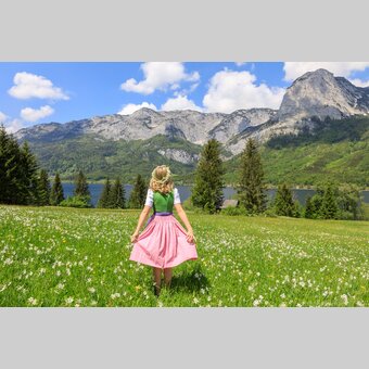 Narzissenfest, Mädchen in Gössl | © (c) Narzissenfestverein / Martin Huber | Martin Huber