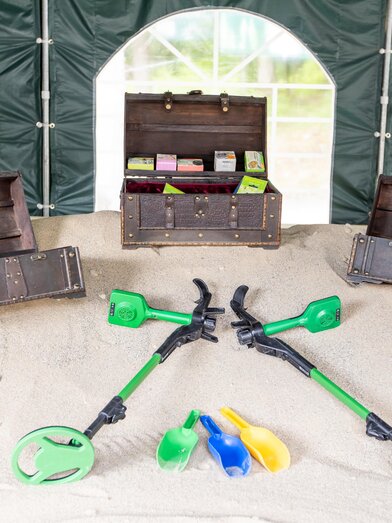 Schatzzelt im Schatzsucherwald Zloam | © Narzissendorf Zloam, www.zloam.at | Narzissendorf Zloam, www.zloam.at | © Narzissendorf Zloam, www.zloam.at