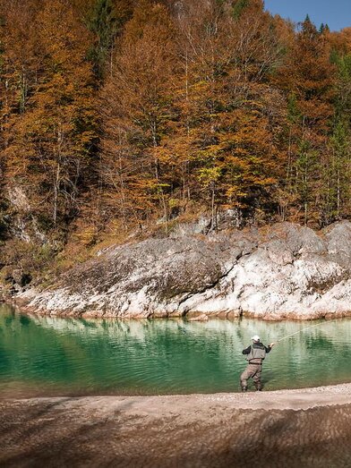 Fischen im Gesäuse | © www.stefanleitner.com | Stefan Leitner
