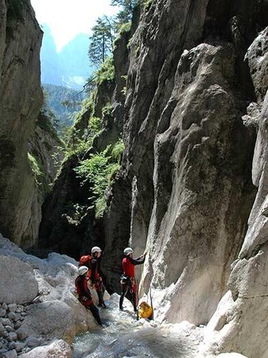 Canyoningtour Labyrinth | © Freelife Outdoorsport GmbH