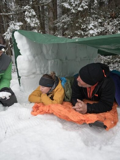 Waldläufer im Winter | © Andreas Hollinger