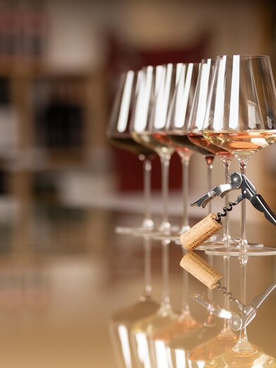 Wine tasting in the vinotheque Steiermark | © Vinothek Steiermark | Gerald Flor | © Vinothek Steiermark