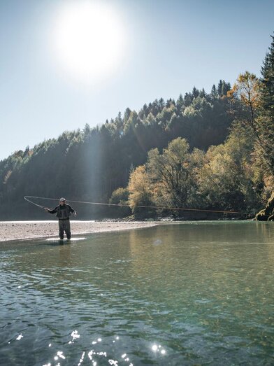 Fischen in der Gesäuselandschaft | © Stefan Leitner
