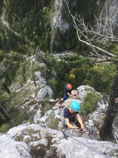Klettersteig Geosteig in Johnsbach | © Jürgen Reinmüller | © Jürgen Reinmüller