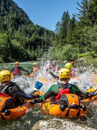 Lustige Riverbug-Tour auf der Salza | ©  Black Sheeps Adventures KG | ©  Black Sheeps Adventures KG