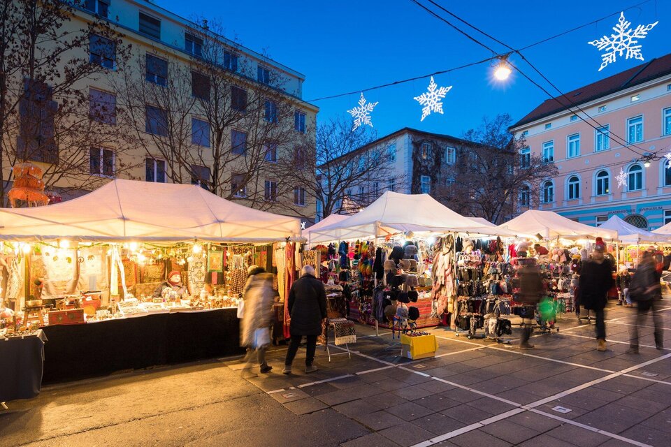 "Buntes aus aller Welt" am Tummelplatz | © Graz Tourismus - Harry Schiffer