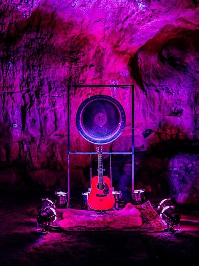 Cave Gong in der Lurgrotte | © Freilichtmoment-Sabrina Stummer | Sabrina Stummer | © Freilichtmoment-Sabrina Stummer