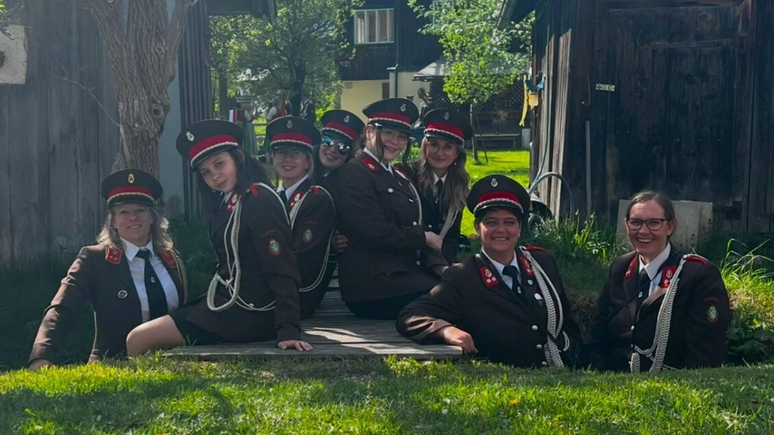 Feuerwehrmusik Lupitsch, Altaussee, Musikantinnen | © Carolina Daxner