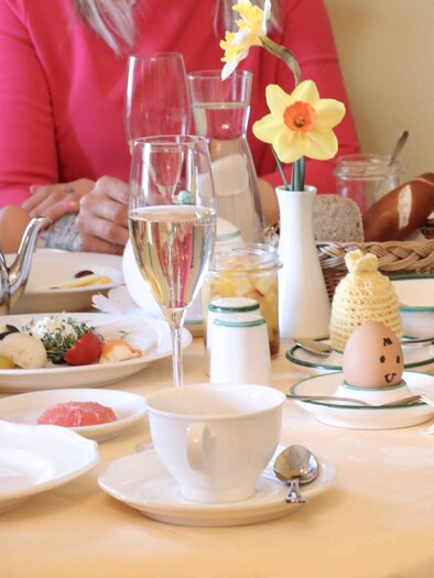 Frühstück im Schloss | © Familie Winkler-Hermaden