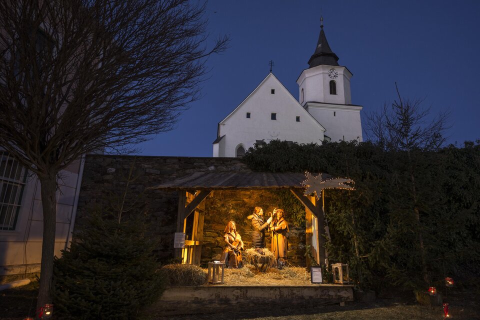 Schokokrippe_Kirche St. Kathrein_Oststeiermark | © Tourismusverband Oststeiermark