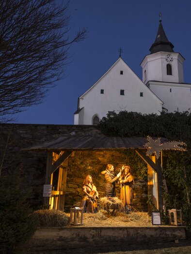 Chocolate Crib_Church St. Kathrein_Eastern Styria | © Tourismusverband Oststeiermark