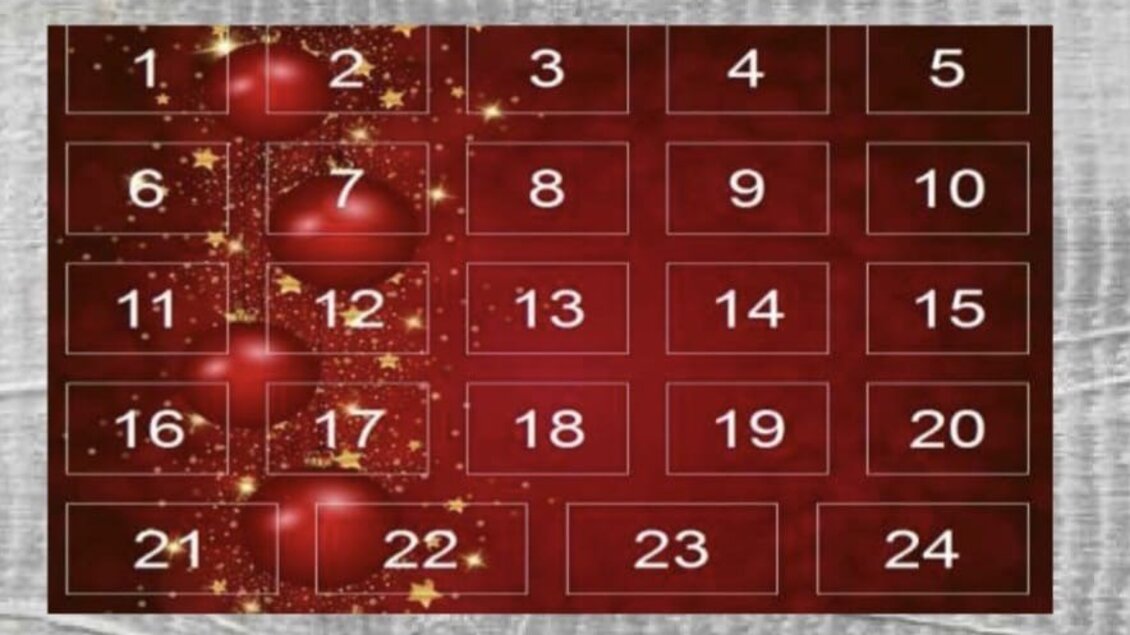 Ein Plakat für den Adventweg in Bierbaum am Auersbach. Es enthält Informationen über die weihnachtlich geschmückten Plätze und den Zeitraum der Veranstaltung. | © Chorgemeinschaft Bierbaum