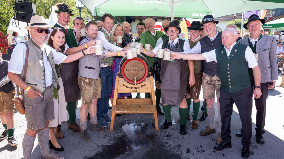 Aicher Kirtag 2025 - Bieranstich | © ARGE Aicher Kirtag©Harald Steiner