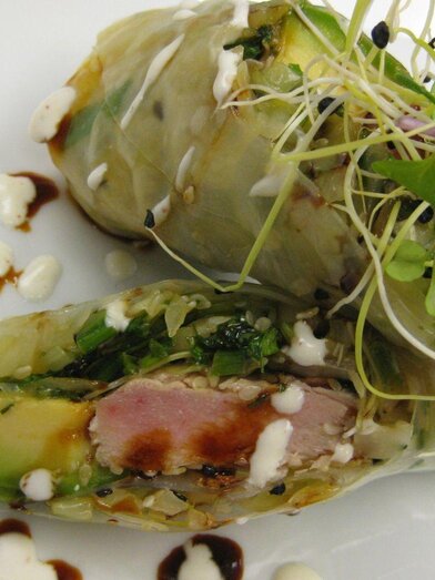 Seevilla, Altaussee, Vietnamese rice roll | © Hotel Seevilla | Hotel Seevilla | © Hotel Seevilla