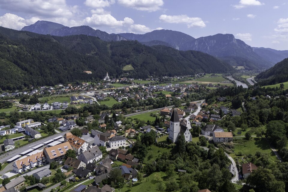 Pernegg_Ortsbild_Oststeiermark | © Tourismusverband Oststeiermark