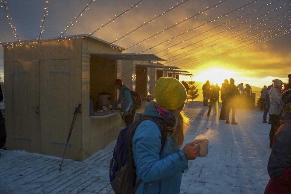 Sonnenuntergang W11 | © Bergbahnen Stuhleck