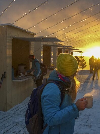 Sonnenuntergang W11 | © Bergbahnen Stuhleck
