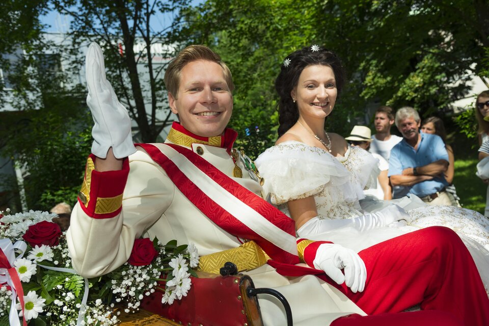 Kaiserpaar in Bad Gleichenberg | © Thermen- & Vulkanland