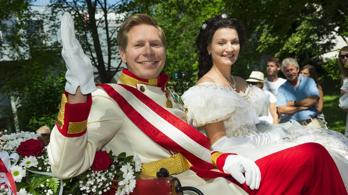 Kaiserpaar in Bad Gleichenberg | © Thermen- & Vulkanland