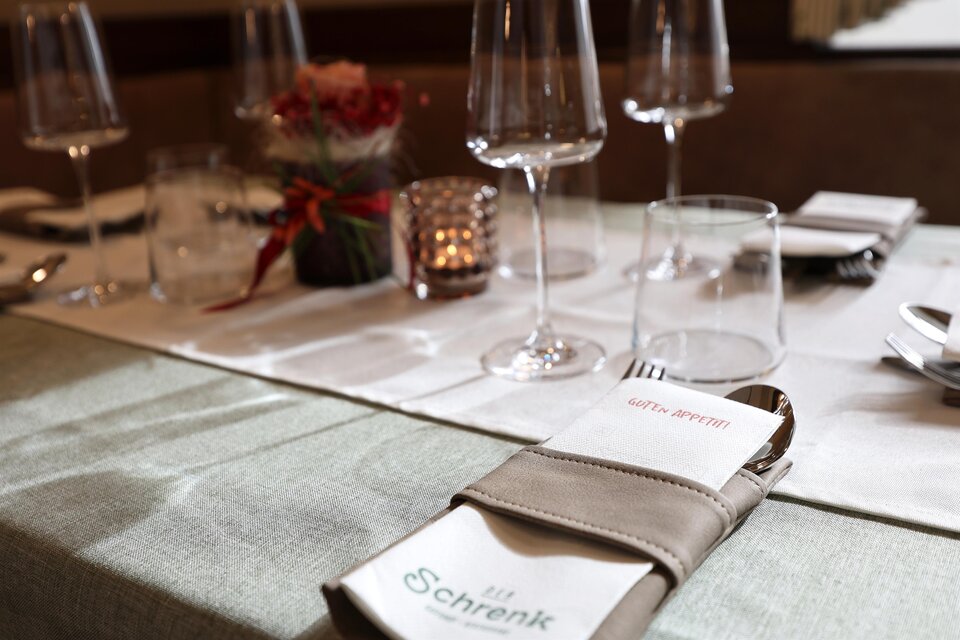 Gedeckter Tisch_Schrenk_Oststeiermark | © Der Schrenk
