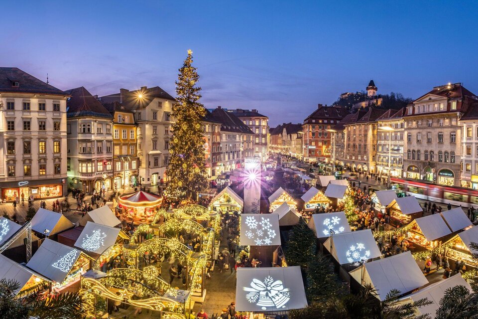 Christkindlmarkt am Hauptplatz | © Graz Tourismus - Rene Walter 