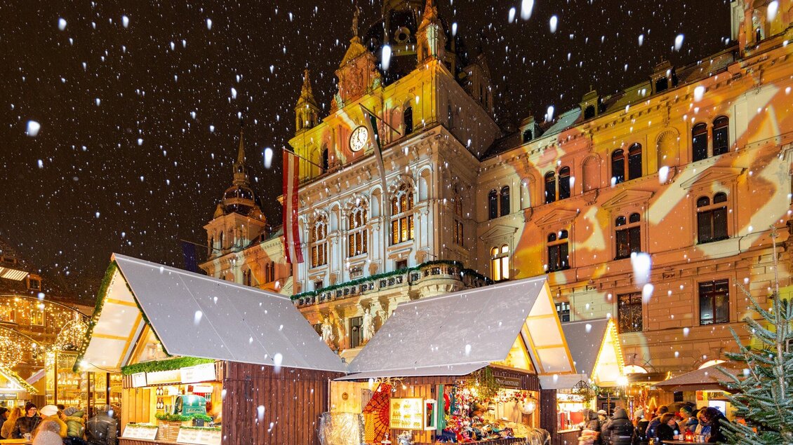 Christkindlmarkt am Hauptplatz | © Graz Tourismus-Harry Schiffer