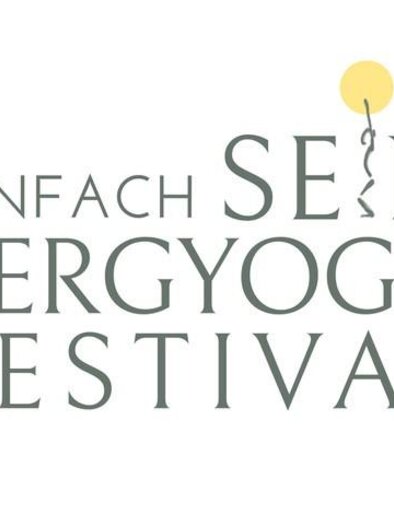 Das offizielle Logo des Festivals – klar, ruhig und mit dem charakteristischen Sonnensymbol. | © Das Bergyogafestival