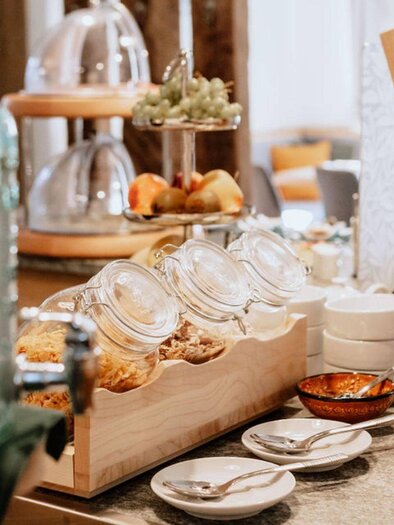 Das Schutzhaus, Bad Aussee, breakfast buffet | © Das Schutzhaus am hohen Camper