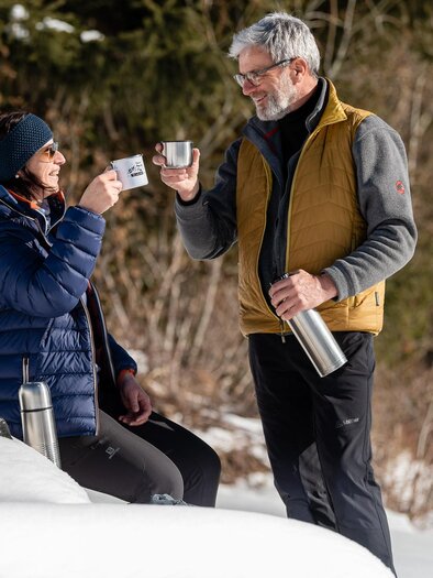 Silvesterwanderung_Pause_Oststeiermark | © Oststeiermark Tourismus